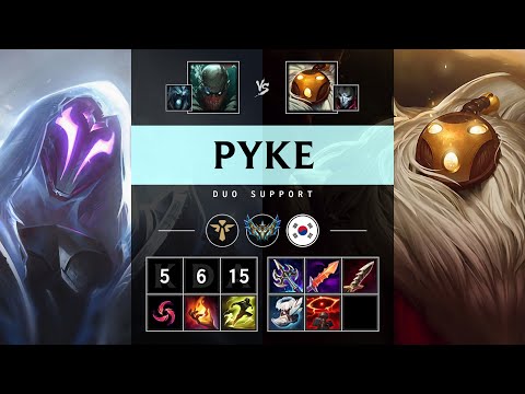 Pyke Support vs Bard - KR Challenger Patch 25.17
