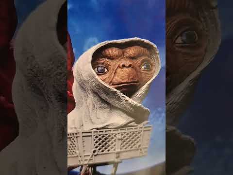 E.T. & Elliott with Bicycle NECA Toy Flies Into Target
