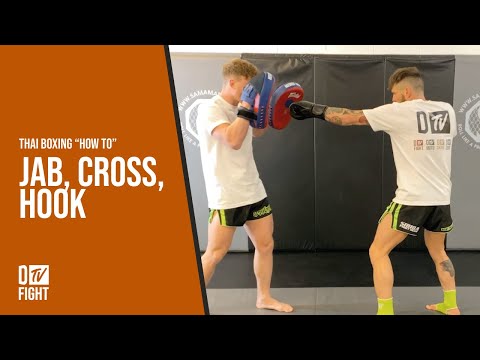3.3.2 | Thai Boxing How to | Basic Combination | Jab Cross Hook
