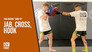 Thai Boxing Jab Cross Hook Combination