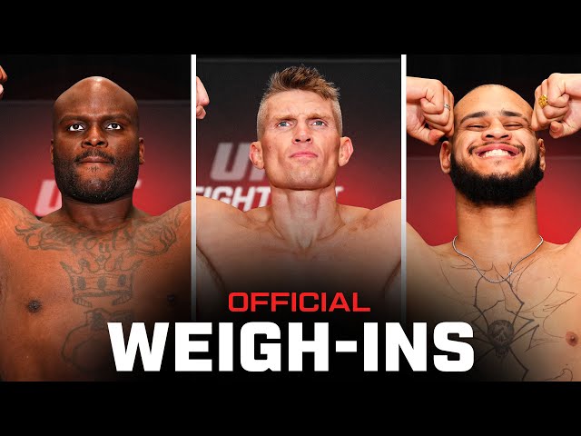 Derrick Lewis & Talisson Teixeira Face Off Before UFC Nashville | Official Weigh-Ins MMAtown blog post image: Derrick Lewis & Talisson Teixeira Face Off Before UFC Nashville | Official Weigh-Ins
