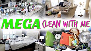 NEW! *MEGA* CLEAN WITH ME 2020! ALL DAY CLEANING MOTIVATION! COMPLETE DISASTER MESSY HOUSE! SAHM
