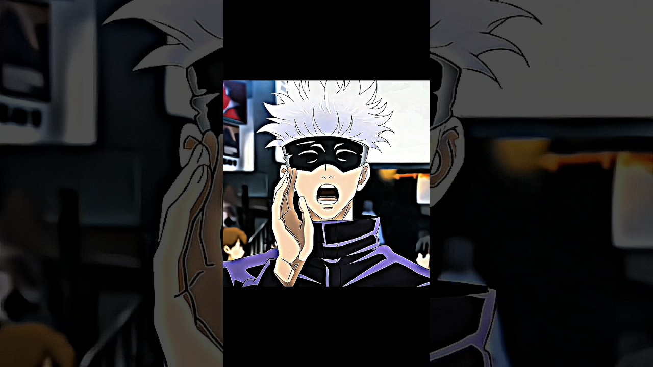 Gojo bigda huaa rahizzad 🤣 #gojo #jujutsukaisen #anime #shorts #amv