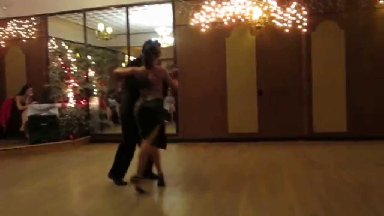 Leonardo Sardella @ Ana Padron @ La Milonga Rosa ..Friday, October 26, 2014