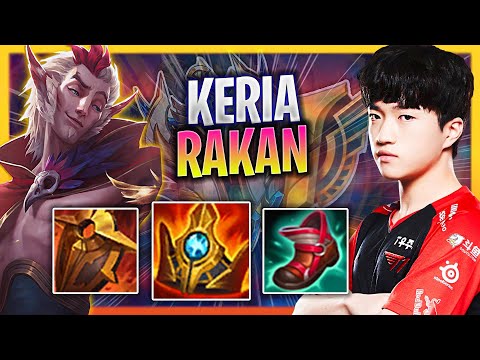 LEARN HOW TO PLAY RAKAN SUPPORT LIKE A PRO! | T1 Keria Plays Rakan Support vs Senna!  Season 2023