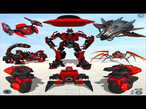 Scorpion Robot Car Transformers: Robot Multiple transform Game | Android iOS Gameplay