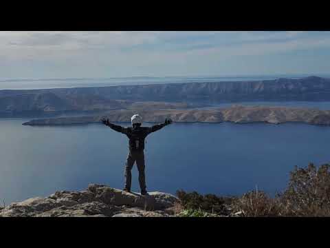 Croatia adventure motorcycling - Velebit to Pag