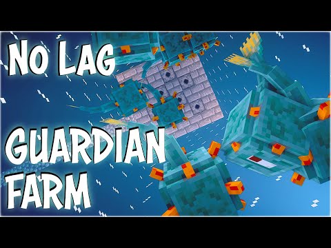 How to Build a Guardian Farm Minecraft 1.18 | No Lag Guardian Farm | FREE Minecraft World Download