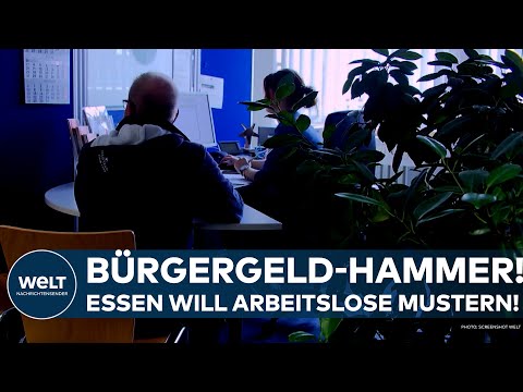 DEUTSCHLAND: "Für das Gemeinwohl!" Bürgergeld-Hammer! Essen will Arbeitslose mustern!