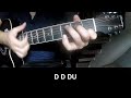 How To Play Guitar Bitter Winds By Dylan Gossett Version 1
