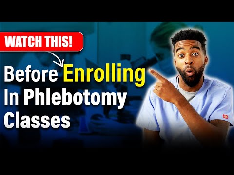 Phlebotomy Classes - Top 5 Things They Never Tell You!
