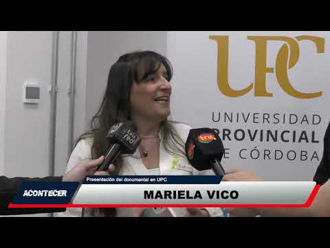 Marcos Juárez: Presentaron documental sobre los orígenes de la ciudad. Habla Mariela Vico