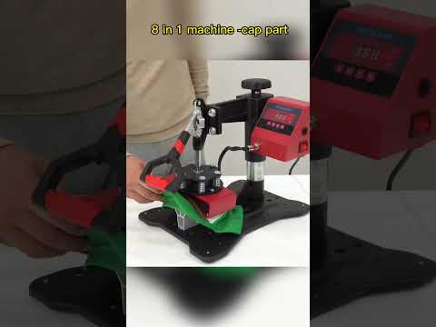 #shorts #New multifunctional #heat press #machine #diy #sublimation #Christmas #cap #shorts #gifts