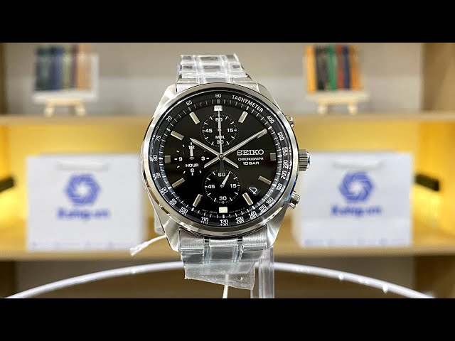 ساعة سيكو كرونوغراف كوارتز رجالية - SSB379