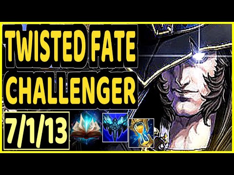 GREVTHAR (TWISTED FATE) - 7/1/13 KDA MID CHALLENGER GAMEPLAY - BR
