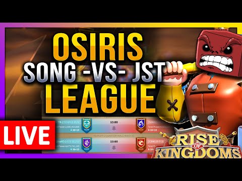 Osiris League: S0NG vs JST 🔴 13 UTC Match - Rise of Kingdoms