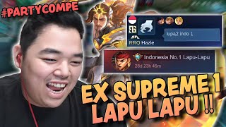 EX SUPREME 1 LAPU LAPU IS BACK !! #MLBB
