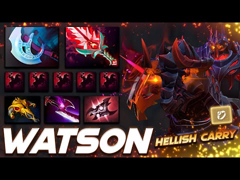 Watson Chaos Knight Hell Carry - Dota 2 Pro Gameplay [Watch & Learn]