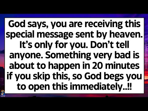 🧾God says, you're receiving this special message sent by heaven. It’s only for you. Dont tell anyone