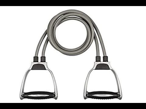 Double Toning Tube Resistance Exercise Band