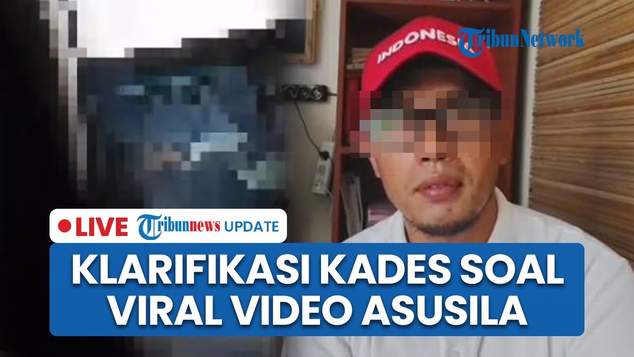 LIVE: Klarifikasi Oknum Kades di Pandeglang seusai Viral Video Asusila di dalam Mobil dengan Wanita