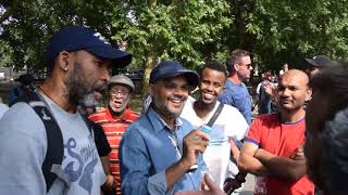 Video: In Hebrews 7:3, Melchizedek had no mother or father. Is he a God too? - Hashim vs Christians 1/2