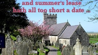 Shakespeare&#39;s Sonnet18 - Bryan Ferry