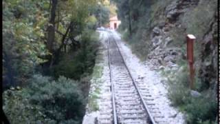 preview picture of video 'Οδοντωτος(rack railway) PELOPONNESE'