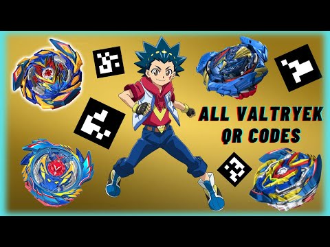 All Valtryek QR Codes - BEYBLADE BURST APP
