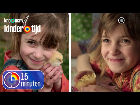 Top 2: Sien van Sellingen ☆ Eieren & Kuikens en Lezen & Muffins | 15 minuten | Kindertijd KRO-NCRV
