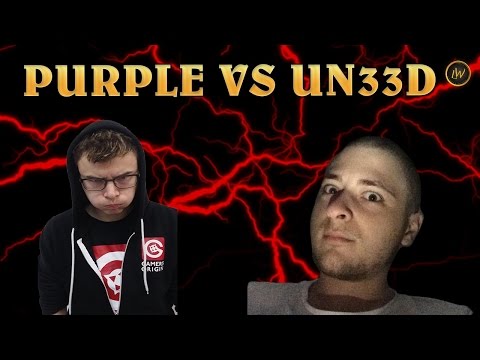 PURPLE VS UN33D BO5 HEARTHSTONE