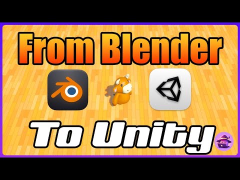 Export Animated Character from Blender to Unity 6