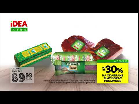 IDEA | Vikend akcija 14.12 - 16.12.2018.