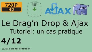 Atelier Ajax, Php et Drag&#39;n Drop - exemple Pratique - 4/12