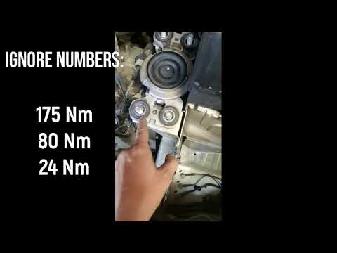Volvo V70 P3 D5 M66 left engine mount replacement