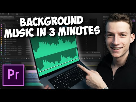 How to Add Background Music To Video In Adobe Premiere Pro 2023