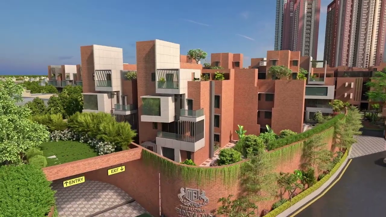 SPR Sky Tower Chennai project video