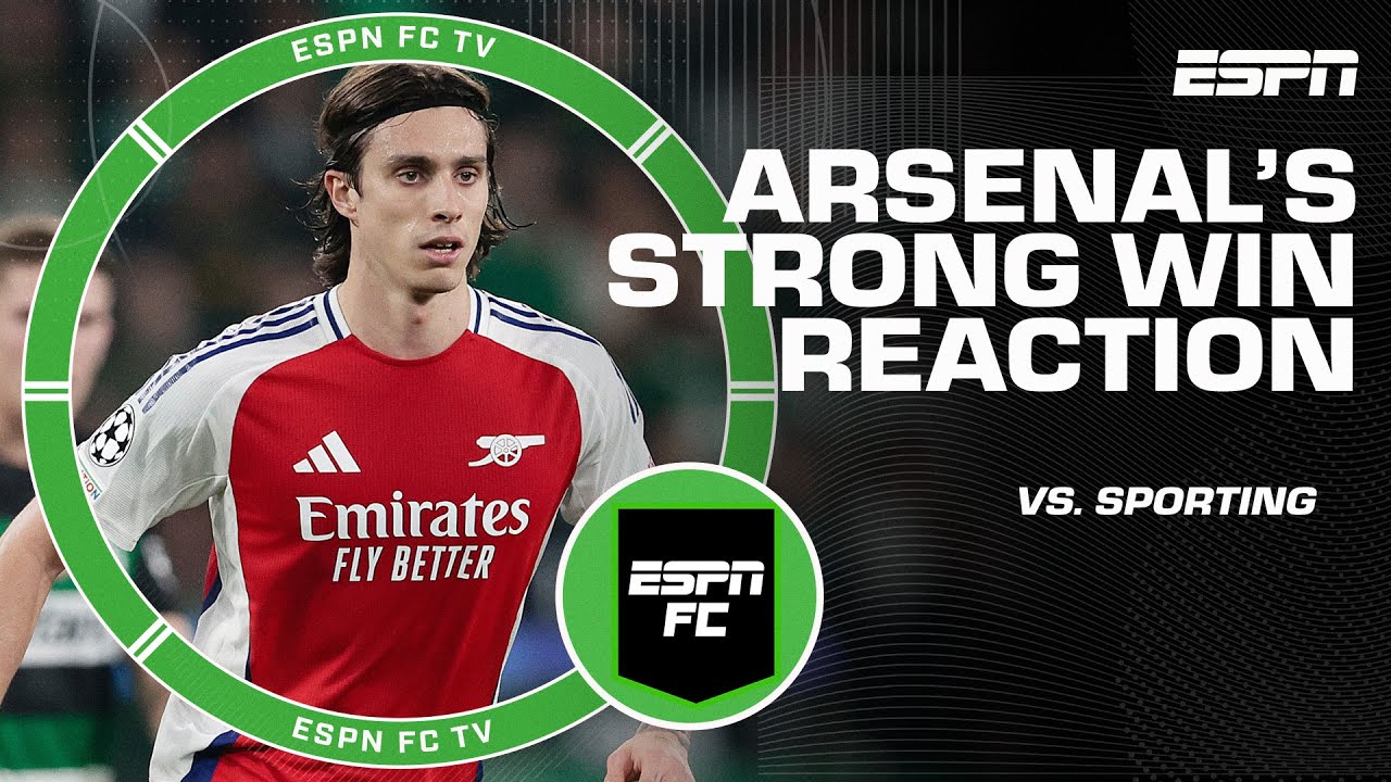 Stewart Robson EXCITED for Arsenal's foundation after DOMINANT 5-1 WIN vs. Sporting 💥 | ESPN FC