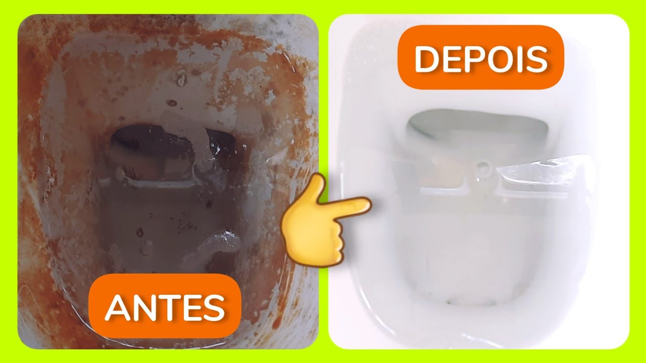 COMO LIMPAR VASO SANITARIO ENCARDIDO - Como tirar crosta do vaso sanitário