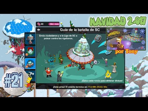 Los Simpson Springfield "Navidad'17: Cap. 21 - Guía de la Batalla de SC" por Tony