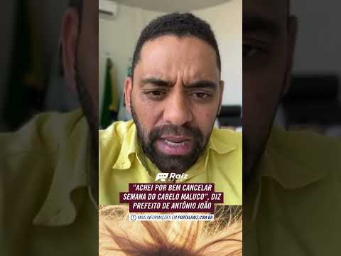 Prefeito de Antônio João (MS) proíbe "cabelo maluco" no município