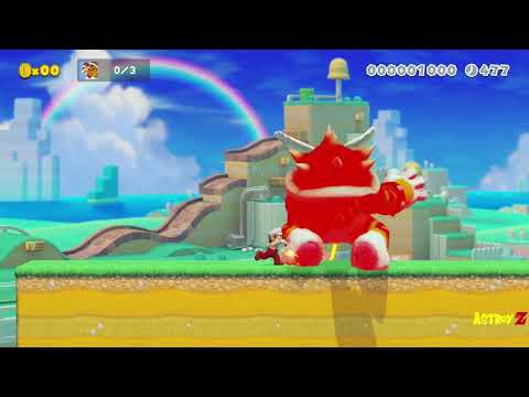 Easy ways to beat Meowser (Super Mario Maker 2)