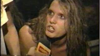 Skid Row interview at Toronto's Rock 'N' Roll Heaven 1989