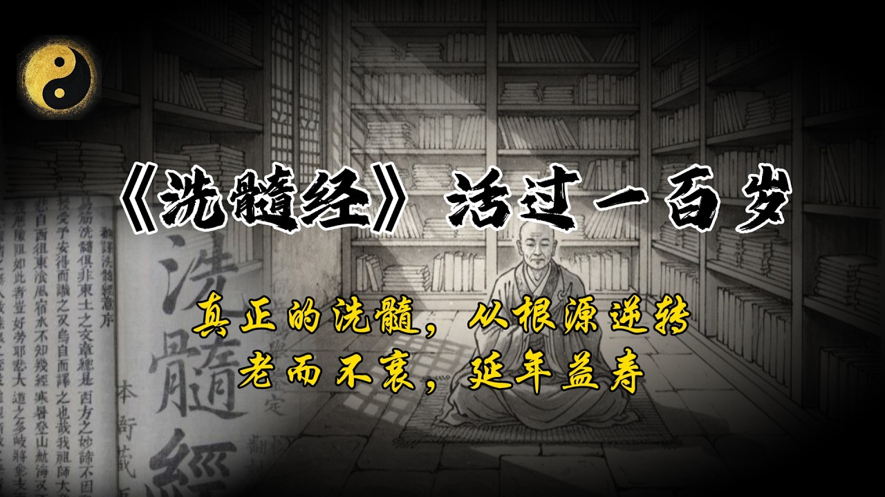 《洗髓经》深度解读：教你如何“清洗”骨髓里的浊气，老而不衰，还原长命百岁的天理。