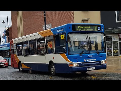 Journey on Route 18 | NK04NPF/34605 - Stagecoach North East: Dennis Dart SLF/Transbus Pointer 2