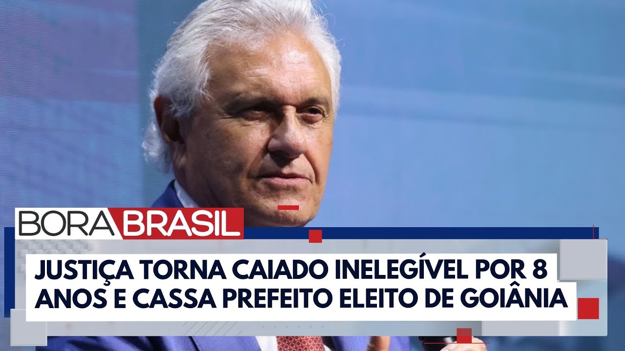 TRE condena Ronaldo Caiado e cassa Mabel, prefeito eleito de Goiânia | Bora Brasil