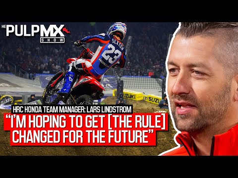 Sexton's Penalty: HRC Team Manager Lars Lindstrom Doesn't Approve of How Red Cross Penalty Works