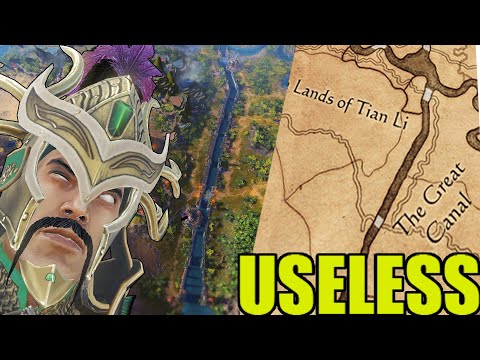 The Most Useless Part in Immortal Empires, The Great Canal of Grand Cathay