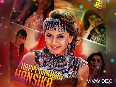 Hansika Motwani birthday status 2020||August 9||Hansika Motwani birthday wishes, WhatsAppStatus