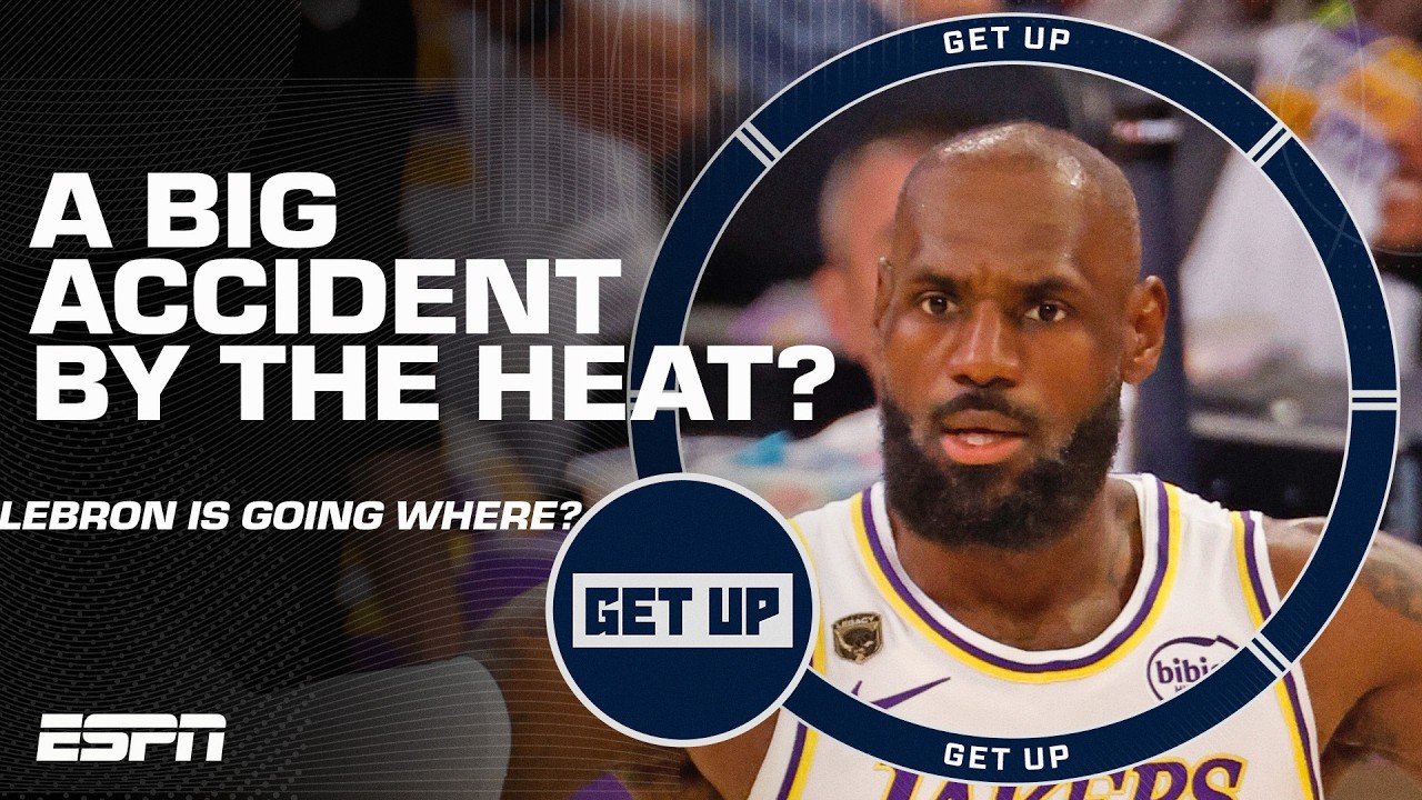 The Miami Heat ACCIDENTALLY RELEASED WHAT about LeBron James?! 😬 | Get Up